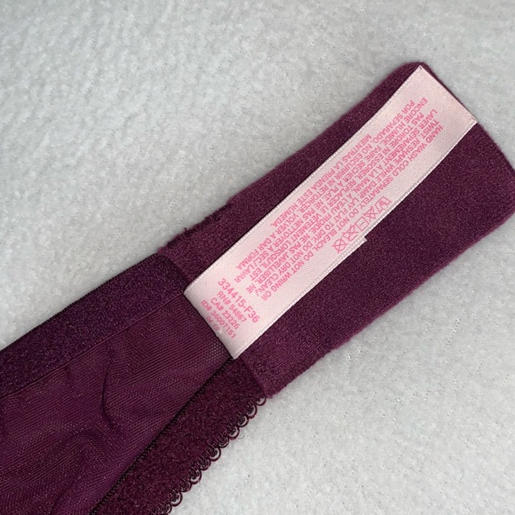 VS Lace Balconet Bra, Lightly Lined, size 36D, EUC (washed 1x but not worn) - Picture 9 of 12